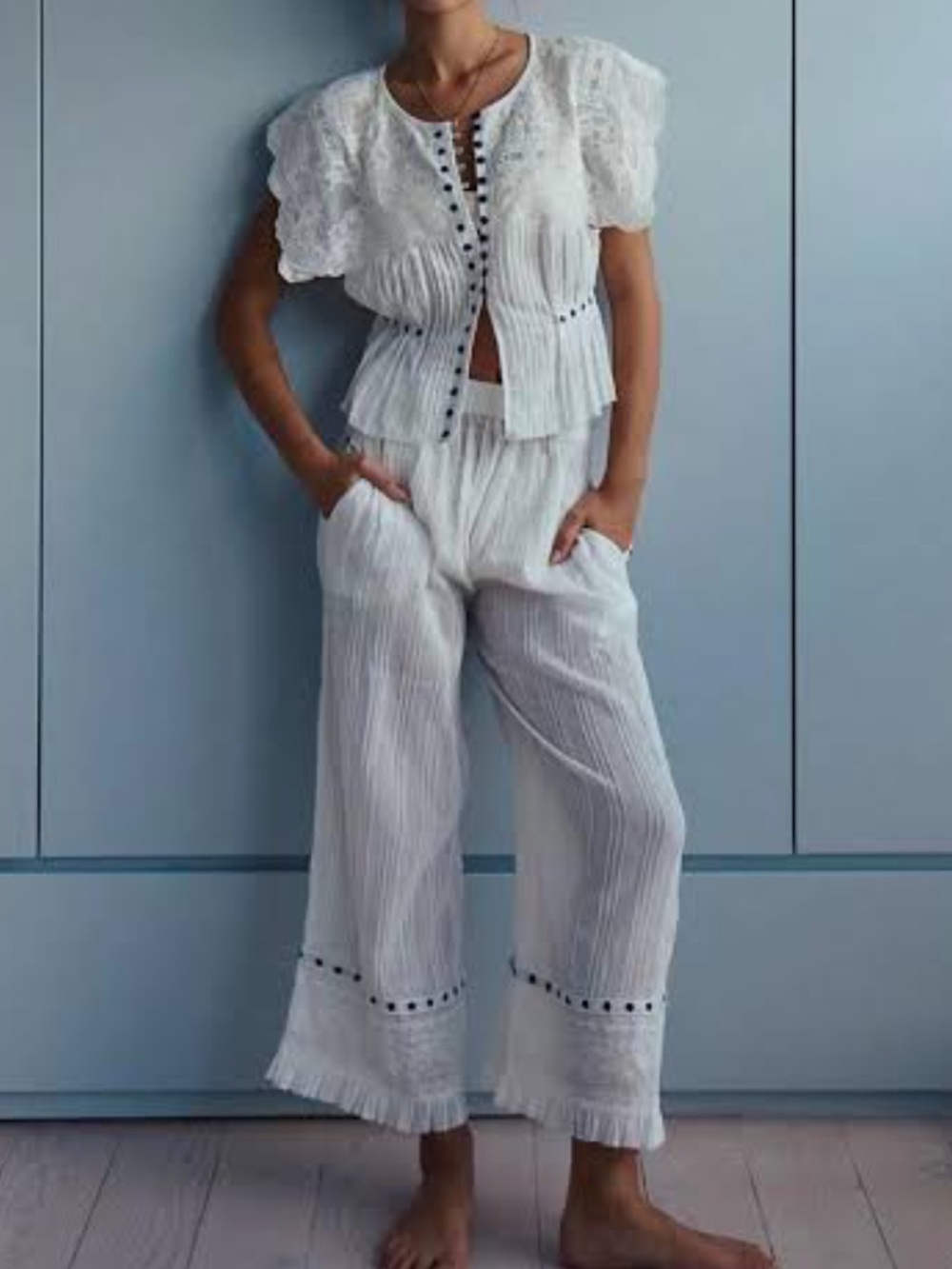 Free People sweet on you lounge set